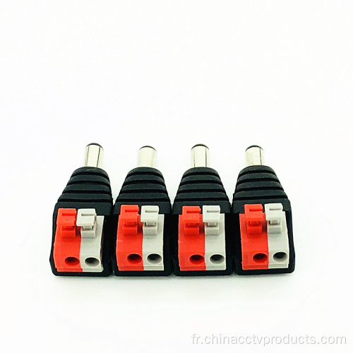 Connecteurs de jack mâle à courant continu de mâle magnétique 2.1 5,5 mm
